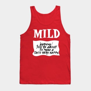 Mild Hot Sauce Packet Halloween Quick and Easy Costume Tank Top